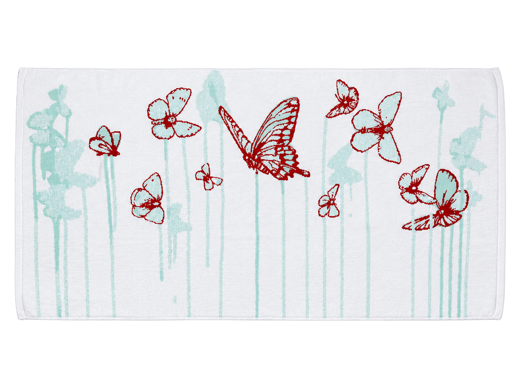 The Butterfly Beach Towel — Red